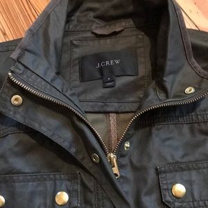Forest green J. Crew downtown field jacket